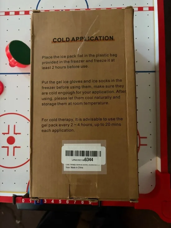 Blue SuzziPad Cold Socks🧦& Hand Ice🧊Pack Cooling Gloves🧤S/M - Picture 4 of 9